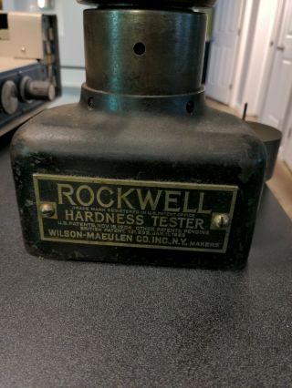 Vintage Wilson Rockwell Hardness Tester Wilson - Maulen 1960s 2