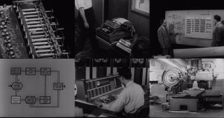 16mm Film The Computer and the Mind of Man (1962) Vintage Computer Technology PD 3