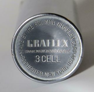 Vintage Folmer Graflex 3 Cell Flash York Bottom End Half