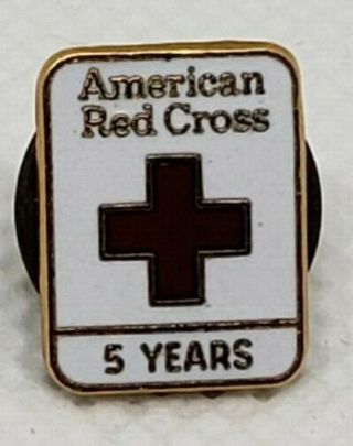 American Red Cross 5 Years Lapel Pin