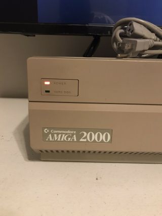 Vintage Commodore Amiga 2000 Computer AND 3