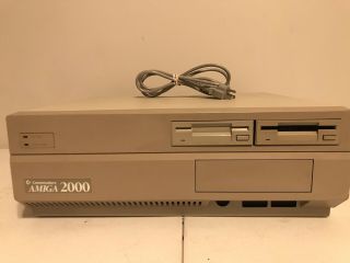 Vintage Commodore Amiga 2000 Computer AND 6