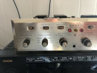 Vintage HH Scott 299C Stereomaster Tube Amplifier 2