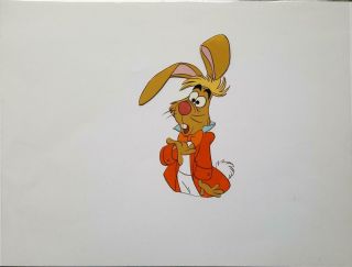Walt Disney Alice In Wonderland Animation Cel March Hare