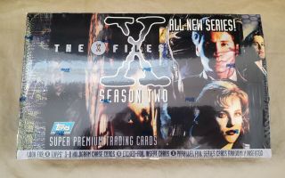 The X - Files Season Two 2 - Trading Card Hobby Box - Topps 1996