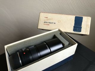 Leica Leitz Apo - Telyt - R 1:3.  4 / 180 F3.  4 180mm Lens Slr Nikon Vintage