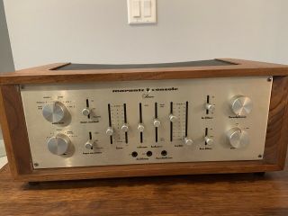 Marantz Model 33 Console Stereo With Wc - 2 Wood Case Vintage