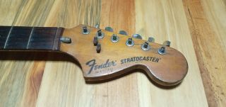 Vintage Usa Fender Stratocaster Neck 1978 - 1981 Rosewood (1979?)