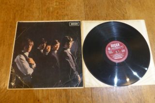 The Rolling Stones - S/t (no.  1) Uk 1964 Press Decca Lk 4605 Mono Blues Rock Lp
