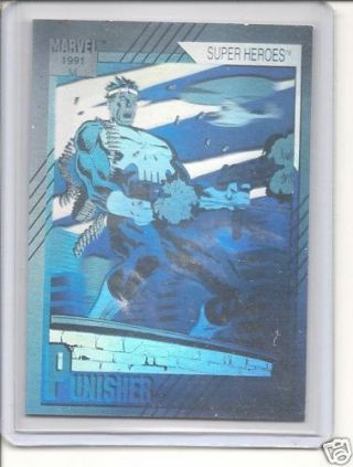 91 Marvel Universe H - 1 Thru H - 5 Hologram Card Set