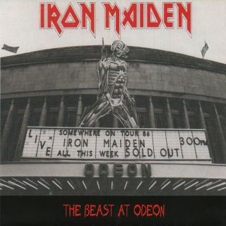 Iron Maiden: ‘the Beast At Odeon’ Ltd.  7” Red Vinyl Single Record