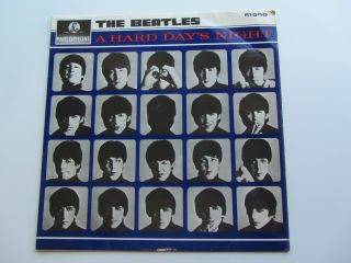 The Beatles Orig 1964 Uk Lp A Hard Days Night Parlophone Pmc 1230