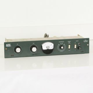 1968 Altec 1591a Compressor Vintage Mic Pre Amplifier Limiter Rack Mount Effect