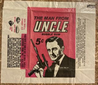 The Man From Uncle 5 Cent Wrapper
