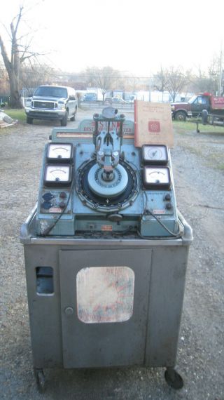 Vintage Sun Distributor Tester Machine