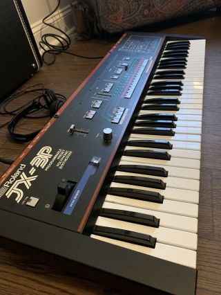 Vintage Roland Jx 3p Analog Synthesizer Keyboard Synth Polysynth - Made In Japan