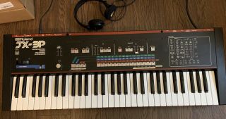 Vintage Roland JX 3P Analog Synthesizer Keyboard Synth Polysynth - made In Japan 2