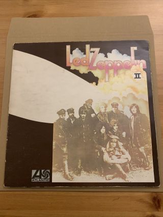 Led Zeppelin Ii Uk Plum Atlantic Lp Killing Floor Pressing Plum Label Vinyl Ex