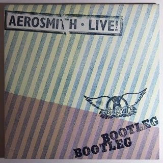 Aerosmith - Live Bootleg Japanese Double Lp Ex
