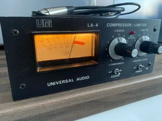 Vintage Urei La4 Compressor Limiter,  Recapped,  Powered & Xlr 