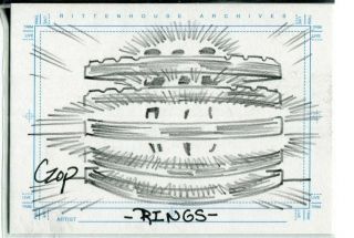 Stargate Sg1 Season 5,  Rings Sketchafex Cards