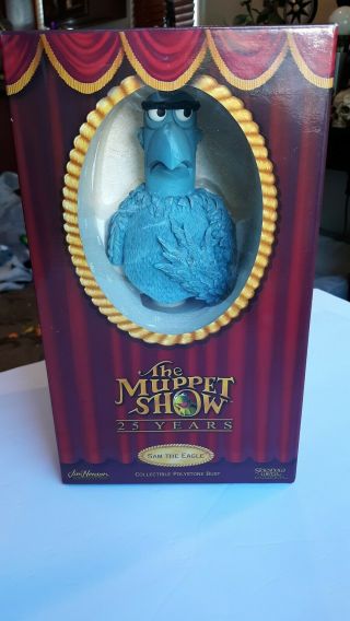 Sam The Eagle Bust Statue The Muppet Show 25 Years Sam The Eagle Sideshow Weta