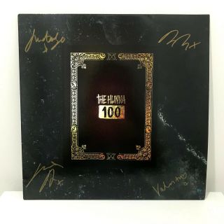 The Hunna - 100 - 12 " Lp Vinyl Record Signed Red And Black Edition