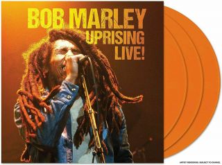 Bob Marley - Uprising Live - Limited Edition 3 X Orange Vinyl Lp -