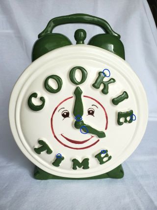 Vintage Cookie Time Cookie Jar by Treasure Craft,  as Featured on FRIENDS 4