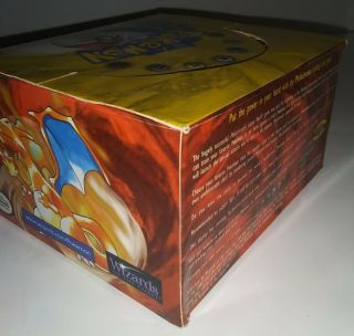 Pokemon Unlimited Base Set Booster Box Empty Display 1 4