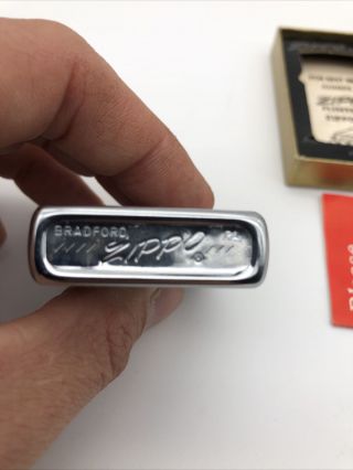 Vintage Zippo Lighter UNITED STATES Embassy Brazil US Presidential Seal 4