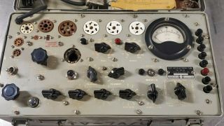 Vintage Hickok TV - 7A/U Military Tube Tester 2