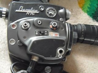 VINTAGE Beaulieu R - 16 16MM Movie Camera - - NO POWER CORD - VG 6