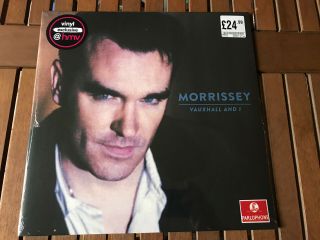 Morrissey Vauxhall And I Blue Vinyl Lp Rare Hmv Smiths 2020 Rsd