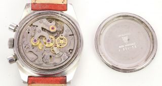 Rare Vintage Tissot PR516 Chronograph Watch with Cal.  Lemania 1277 Movement 4