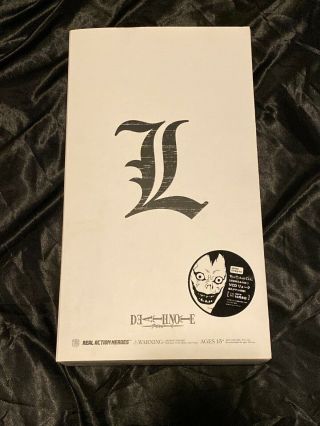 Medicom Rah 1/6 Scale Death Note L Lawliet Action Figure Kira Light Yagami Nib