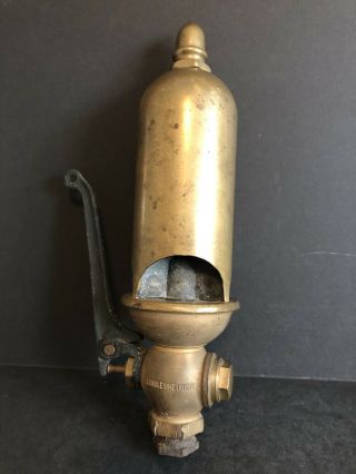 Lunkenheimer Vintage Brass Train Steam Whistle 3 1/2