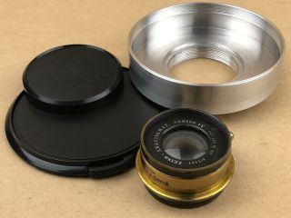 Zeiss Protar Series Iv 8x10 Bausch & Lomb 200mm F/10 Vintage Brass Lens -