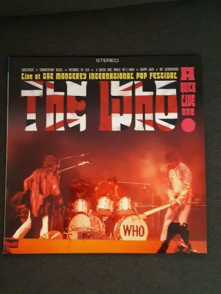 The Who Live At The Monterey International Pop Festival Vinyl Rsd