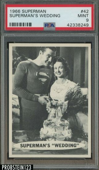 1966 Topps Superman 42 Superman 