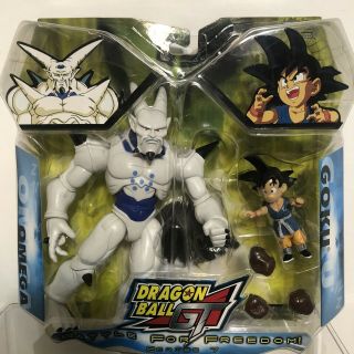 Dragon Ball Gt - Z Jakks Pacific Omega Goku 2 - Pack Action Figure Rare Spf
