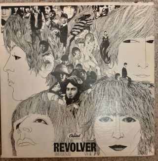 Beatles Revolver Mono 1966 Vinyl Near,  Plays Great Sleeve Ex -