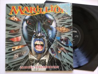 Marillion: B’sides Themselves: Fish Signed Vinyl 12” Lp Nm Uk Post