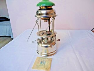 Very Rare Dated 1948 Vintage Primus 981 Kerosene Pressure Lantern In Good Cond.