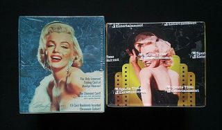 1995 Sports Time Marilyn Monroe Trading Cards Series 1 & 2 36 Pack Boxes