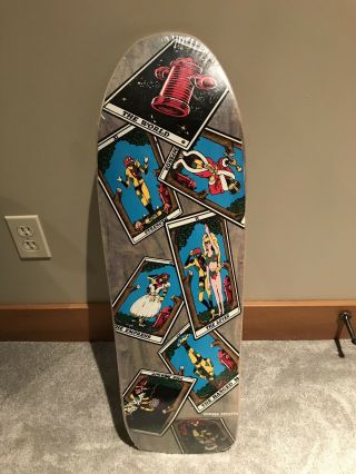 Vintage Nos 1989 Ray Barbee Tarot Skateboard Deck In Shrink Wrap Powell Peralta