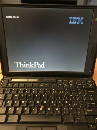 Rare Vintage Ibm Thinkpad 760xd