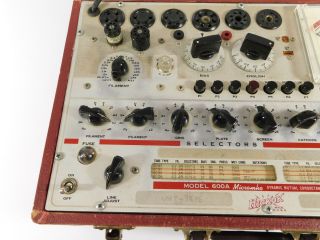 Hickok 600A Vintage Mutual Conductance Tube Tester (, may need calibration) 3
