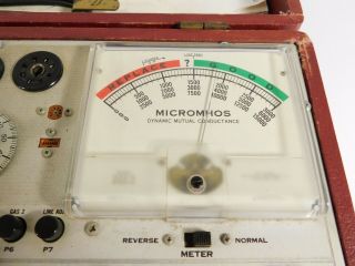 Hickok 600A Vintage Mutual Conductance Tube Tester (, may need calibration) 5