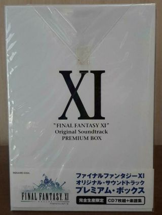 Final Fantasy Xi 11 Soundtrack Premium Box Complete